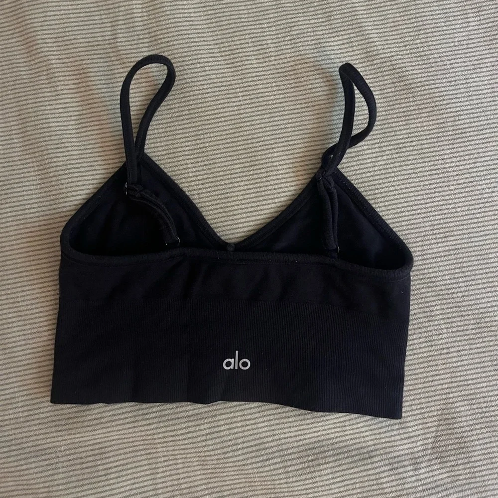 ALO YOGA Delight Bralette Black